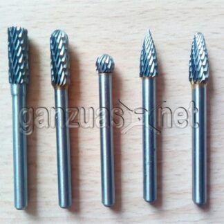 Fresas para metal 5 pzs 6-8mm