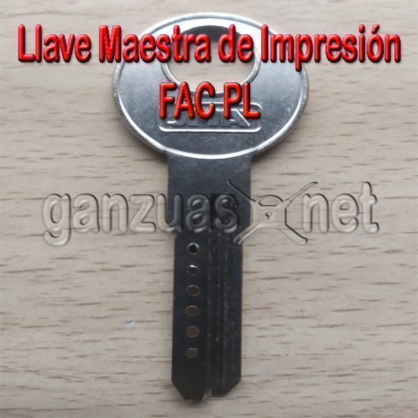 Llave Maestra de Impresión Fac pl
