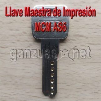 Llave Maestra de Impresión Mcm as6