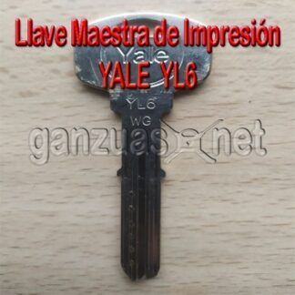 Llave Maestra de Impresión Yale yl6