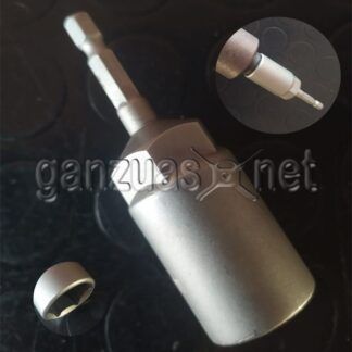 Llave tubo para taladro-extractor de bombines