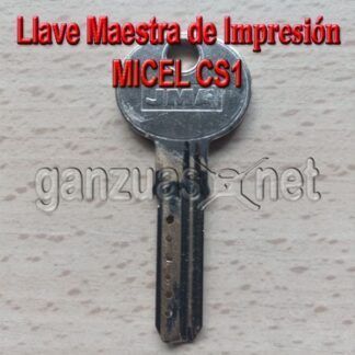 Llave Maestra de Impresión Micel CS1