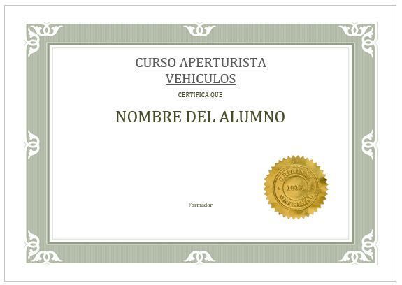 Curso Aperturista Vehiculos Presencial - Imagen 3