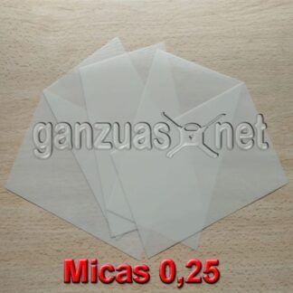 Micas 0,25 deslizantes