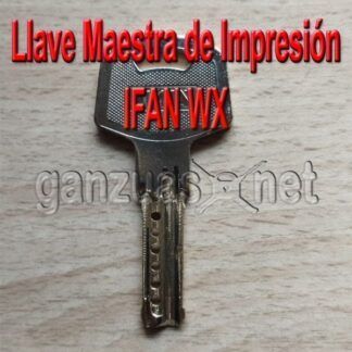 Llave Maestra de Impresión Ifan WX