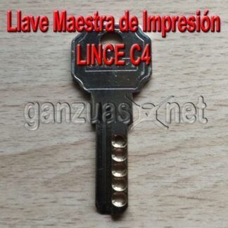 Llave Maestra de Impresión Lince C4