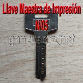 Llave Maestra de Impresión N/05