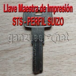 Llave Maestra de Impresión Sts Perfil Suizo