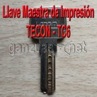 Llave Maestra de Impresión Tecon TC6