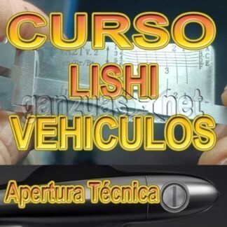 Curso lishi coches apertura técnica