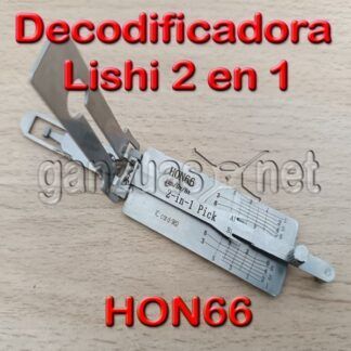 Decodificadora Lishi 2 en 1 HON66