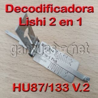 Decodificadora Lishi 2 en 1 HU87 V.2