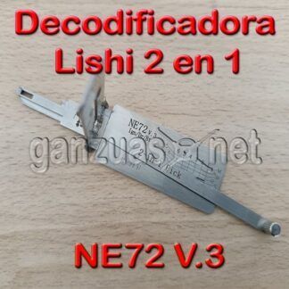 Decodificadora Lishi 2 en 1 NE72