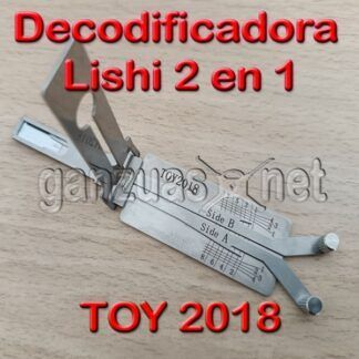Decodificadora Lishi 2 en 1 TOY2018