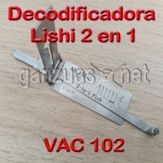 Decodificadora Lishi 2 en 1 VAC 102 V.2