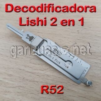 R52 Decodificadora Lishi 2 en 1