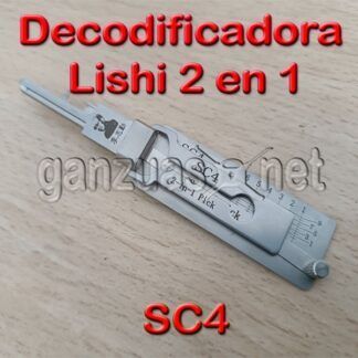 SC4 Decodificadora Lishi 2 en 1