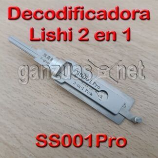 SS001Pro Decodificadora Lishi 2 en 1
