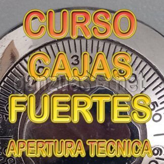 Curso cajas fuertes apertura técnica
