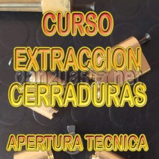 Curso extracción cerraduras apertura técnica
