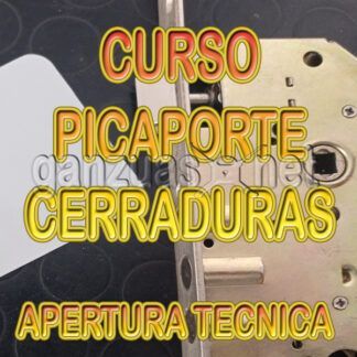 Curso picaporte cerraduras apertura técnica